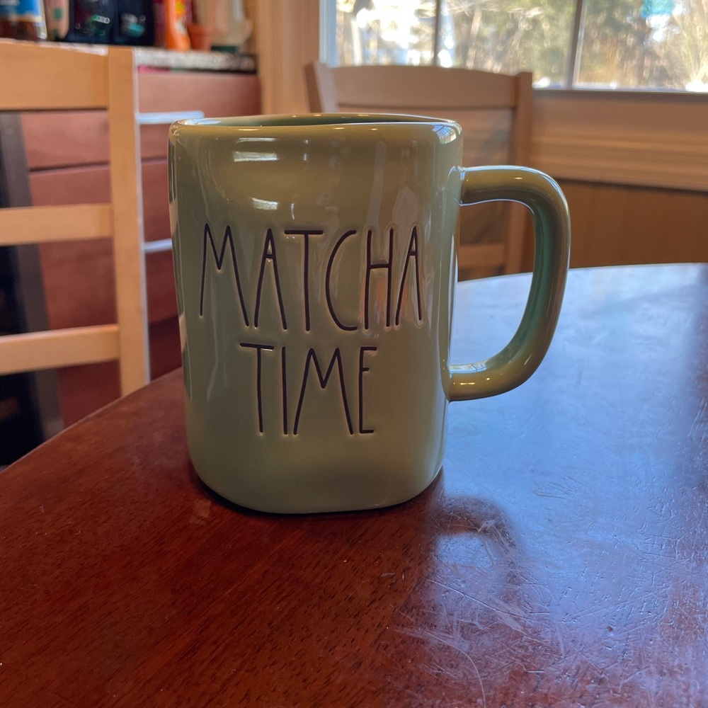 Rae Dunn matcha time mug